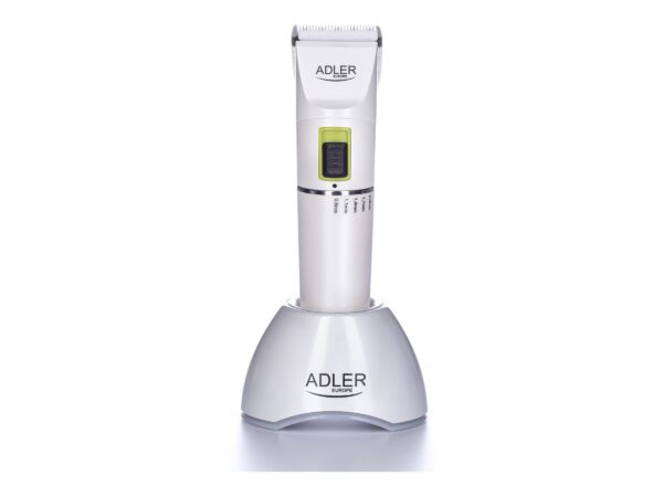 Adler | Hair clipper | AD 2827 | Cordless or corded | Number of length steps 4 | White - Image 2