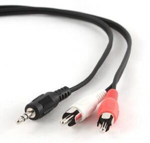 Cablexpert | 2.5m, 3.5mm/2xRCA, M/M | 3.5mm | 2 x RCA