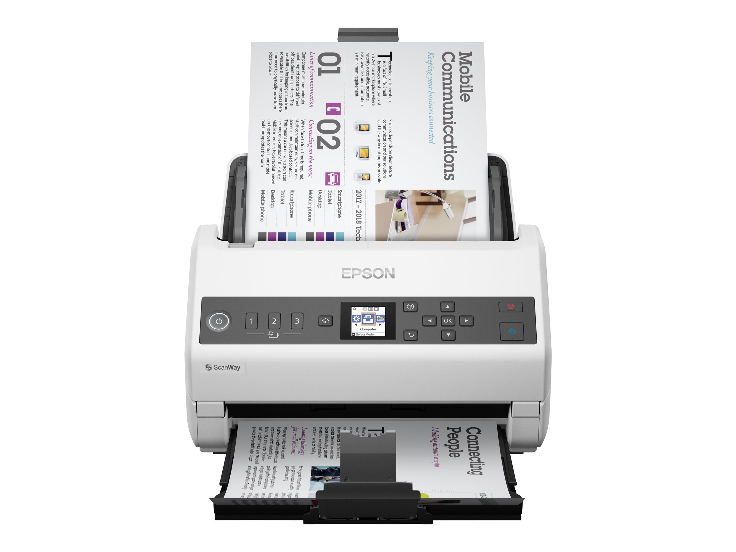 Epson | WorkForce DS-730N | Colour | Document Scanner - Image 2