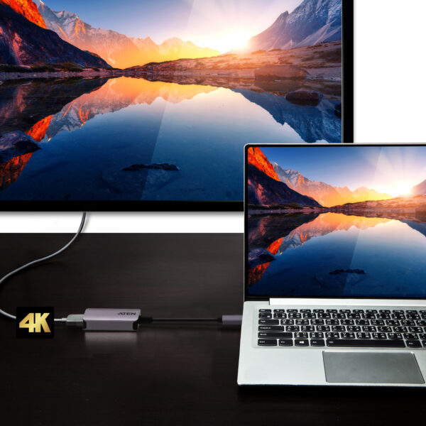 Aten | USB-C to HDMI 4K Adapter | HDMI Female | USB-C Male - Image 4