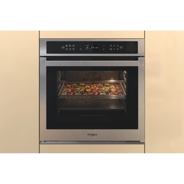 Whirlpool Oven | AKZ9S 8271 IX | 73 L | Electric | Hydrolytic/Pyrolysis | Electronic | Steam function | Height 59.5 cm | Width 59.5 cm | Black - Image 7