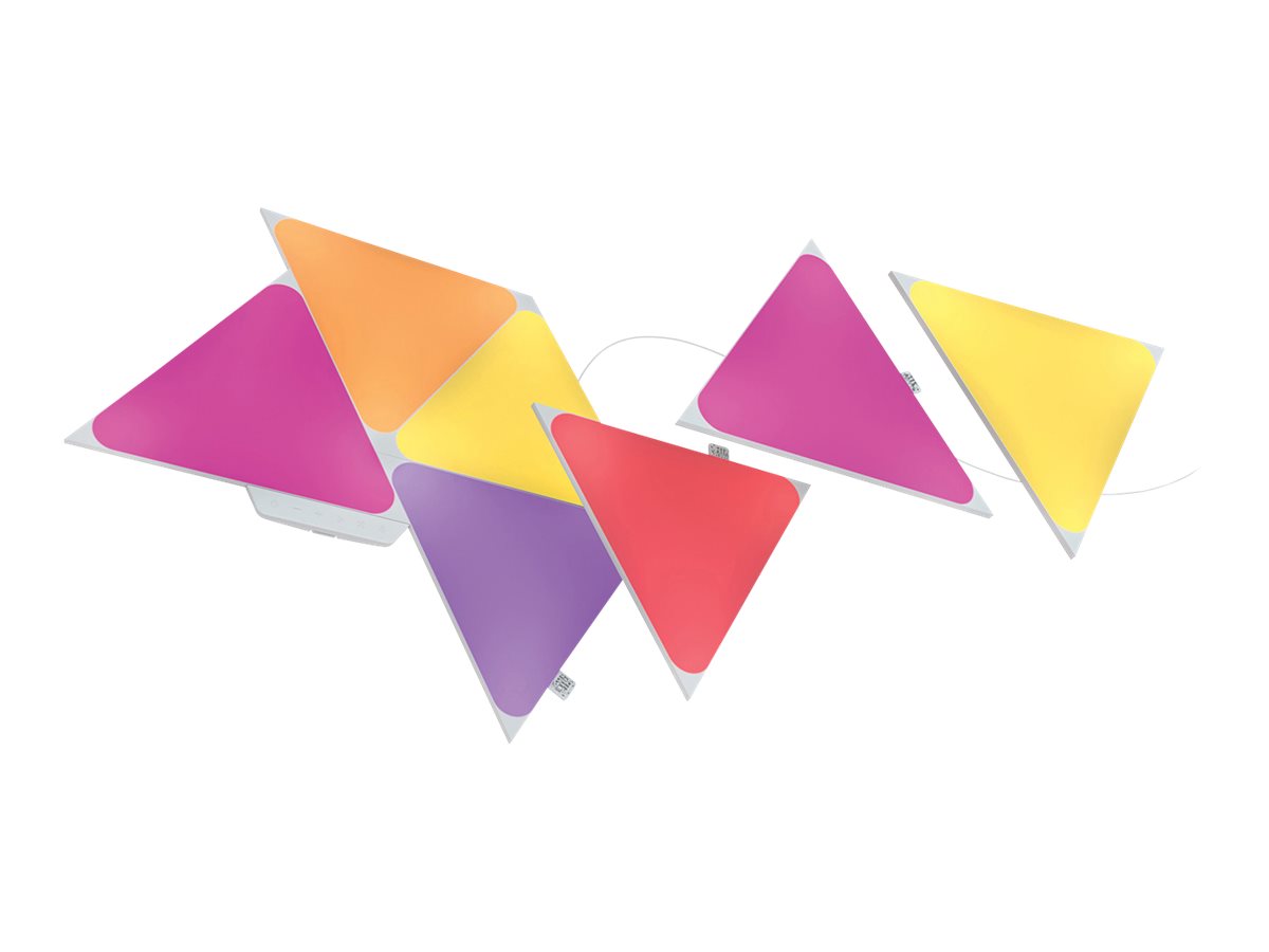 Nanoleaf | Shapes Triangles Expansion Pack (3 panels) | 1 x 1.5 W | 16M+ colours - Image 2