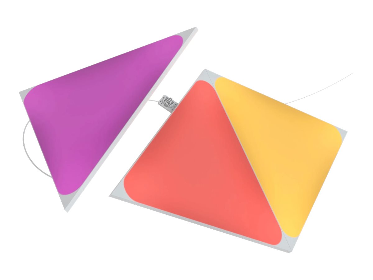 Nanoleaf | Shapes Triangles Expansion Pack (3 panels) | 1 x 1.5 W | 16M+ colours - Image 5