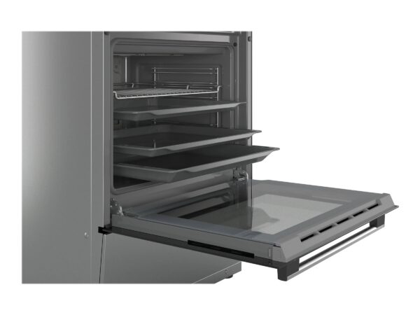 Bosch | Cooker | HKR39A250U | Hob type Vitroceramic | Oven type Electric | Stainless steel | Width 60 cm | Electronic ignition | Grilling | LED | Depth 60 cm | 66 L - Image 5