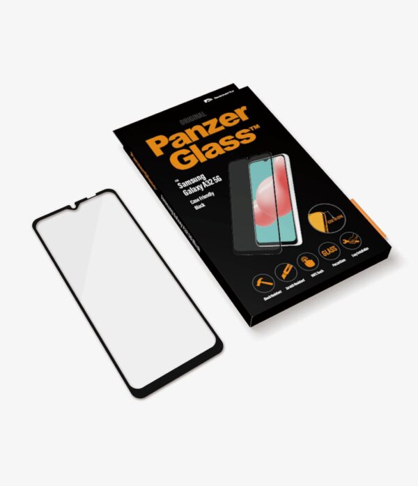 PanzerGlass | Case Friendly Screen Protector | 7252 | Samsung | Galaxy A32 5G | Black/Transparent - Image 3