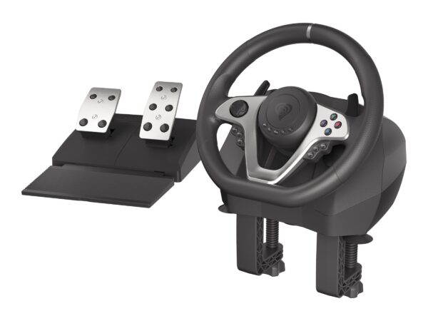 Genesis | Driving Wheel | Seaborg 400 | Silver/Black | Game racing wheel - Image 2