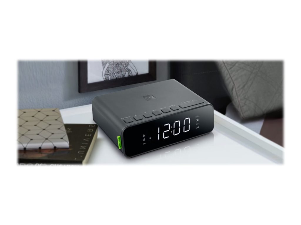 Muse | Alarm function | M-175 WI | AUX in | Alarm Clock | Black - Image 7
