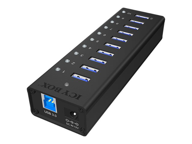 Raidsonic | 10 port USB 3.0 Hub | Icy Box IB-AC6110 - Image 5