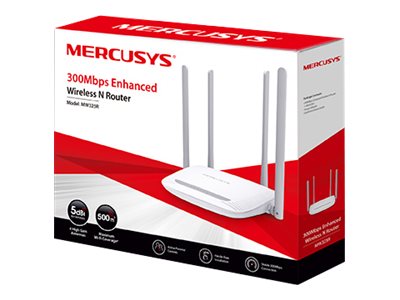 Enhanced Wireless N Router | MW325R | 802.11n | 300 Mbit/s | 10/100 Mbit/s | Ethernet LAN (RJ-45) ports 3 | Mesh Support No | MU-MiMO No | No mobile broadband | Antenna type 4xFixed | No - Image 6