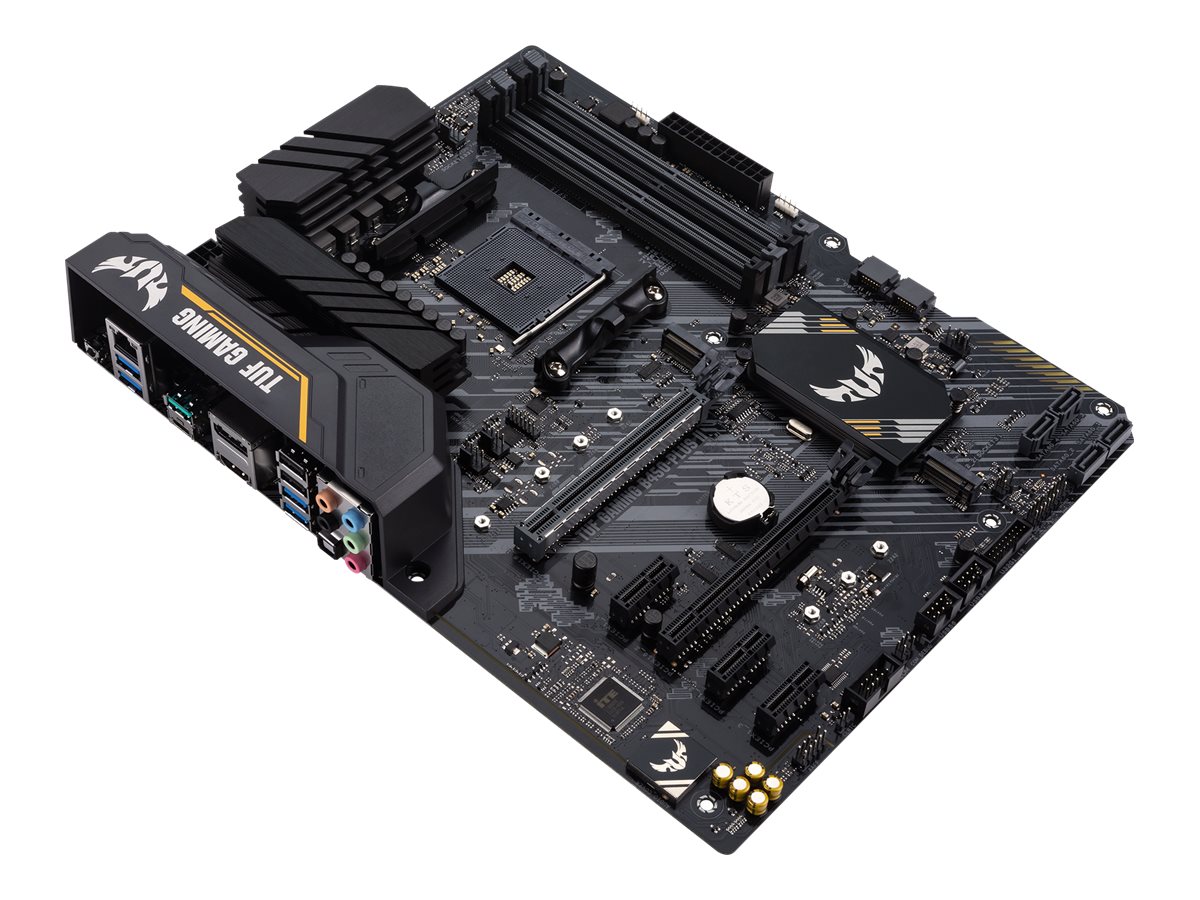 ASUS TUF GAMING B450-PLUS II | Asus | TUF GAMING B450-PLUS II | Processor family AMD | Processor socket AM4 | DDR4 | Memory slots 4 | Number of SATA connectors 6 x SATA-600 (RAID) | Chipset AMD B | ATX - Image 6