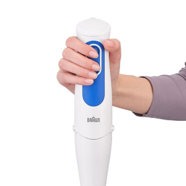 Braun | Blender | MultiQuick 3 | Hand Blender | 700 W | Number of speeds 2 | White/Blue - Image 3