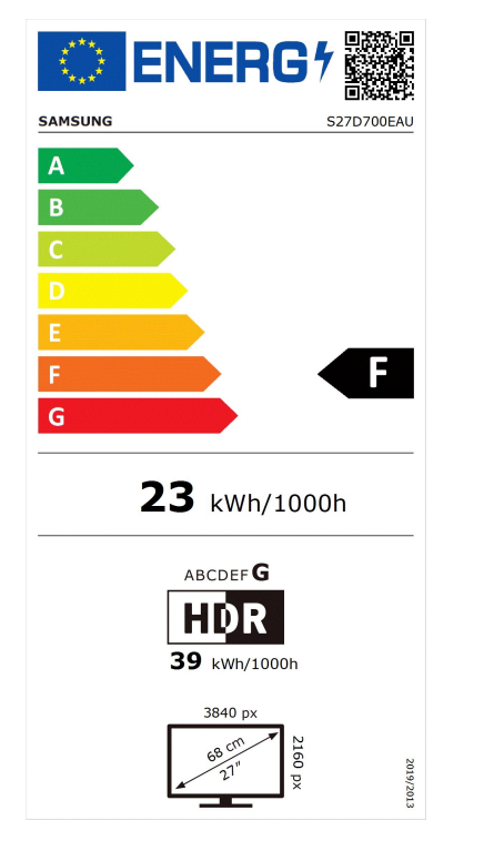 Samsung | LS27D700EAUXEN | 27 " | IPS | 4K | 16:9 | 60 Hz | 5 ms | 3840 x 2160 pixels | 350 cd/m² | HDMI ports quantity 1 - Image 13