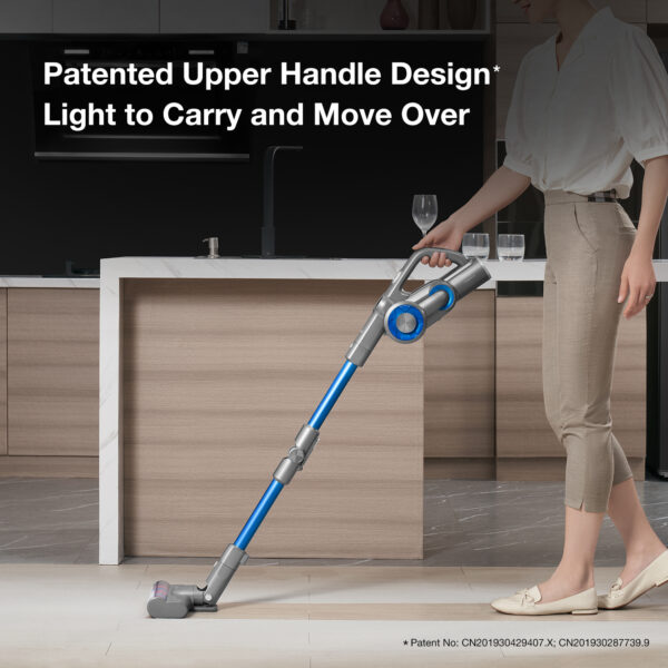 Jimmy | Vacuum cleaner | H8 | Cordless operating | Handstick and Handheld | 500 W | 25.2 V | Operating time (max) 60 min | Blue | Warranty 24 month(s) | Battery warranty 12 month(s) - Image 3