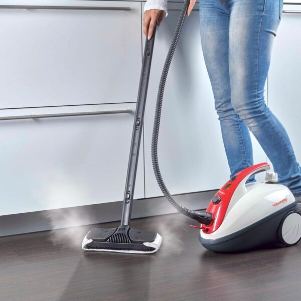 Polti | Steam cleaner | PTEU0268 Vaporetto Smart 30_R | Power 1800 W | Steam pressure 3 bar | Water tank capacity 1.6 L | White/Red - Image 3