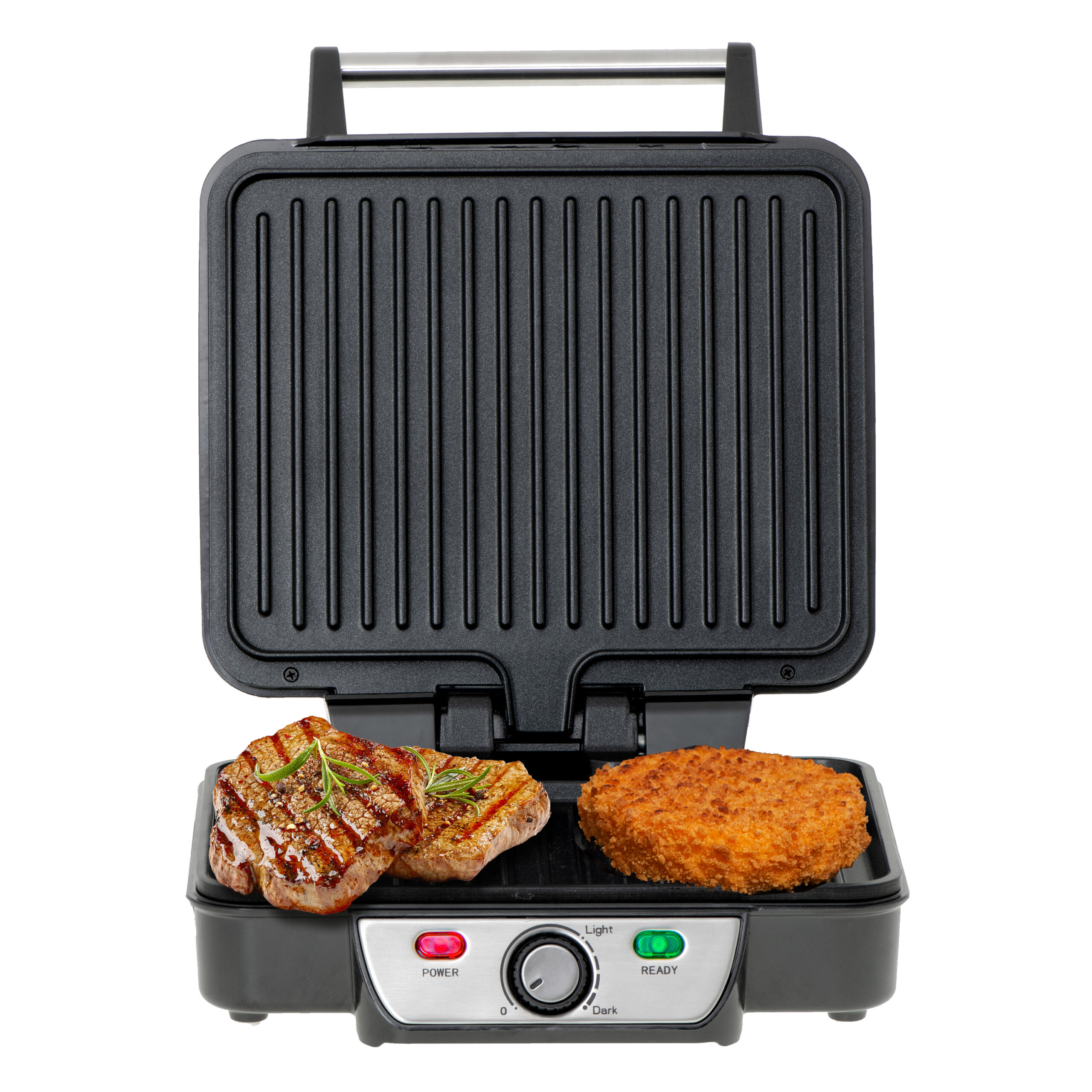 Mesko | Grill | MS 3050 | Contact grill | 1800 W | Black/Stainless steel - Image 8