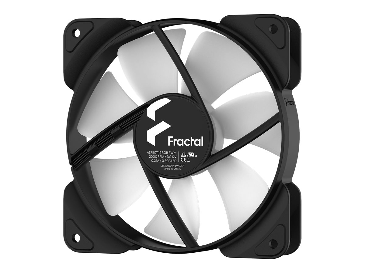 Fractal Design | Triple Pack | Aspect 12 RGB PWM | Case fan - Image 5