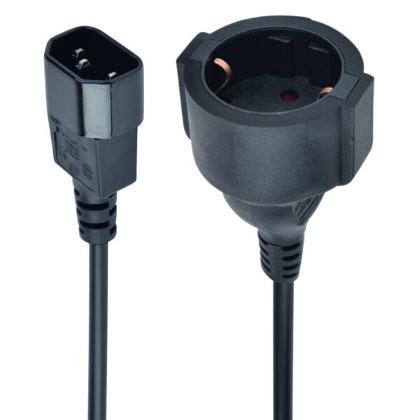 Cablexpert | Power adapter cord | PC-SFC14M-01 | Black