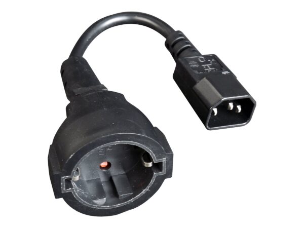 Cablexpert | Power adapter cord | PC-SFC14M-01 | 0.15 m - Image 5