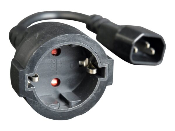 Cablexpert | Power adapter cord | PC-SFC14M-01 | 0.15 m - Image 6