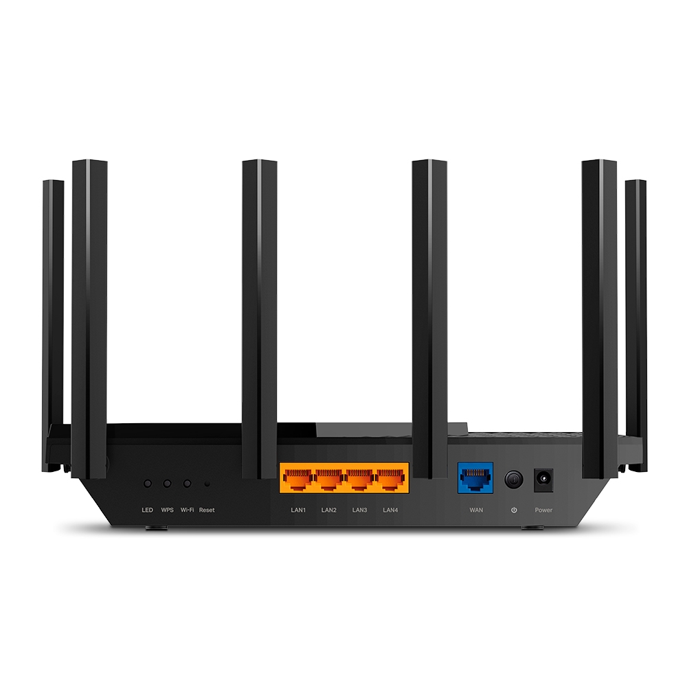 Archer AX73 | 802.11ax | 4804+574 Mbit/s | 10/100/1000 Mbit/s | Ethernet LAN (RJ-45) ports 4 | Mesh Support No | MU-MiMO Yes | No mobile broadband | Antenna type 6xExternal | 1× USB 3.0 - Image 3