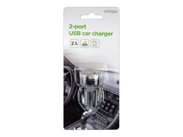 EnerGenie | 2-port USB car charger | EG-U2C2A-CAR-02 - Image 6