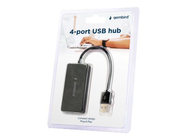 Gembird | 4-port USB hub | UHB-U2P4-04 | USB Hub - Image 4