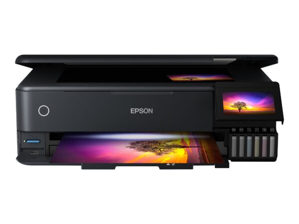 Epson Multifunctional Printer | EcoTank L8180 | Inkjet | Colour | Inkjet Multifunctional Printer | A3+ | Wi-Fi | Black - Image 14