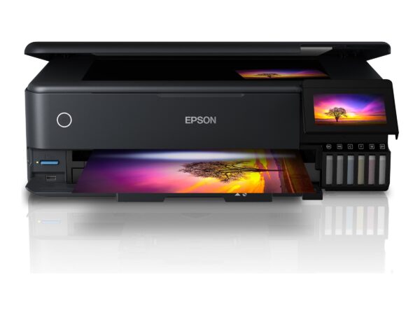 Epson Multifunctional Printer | EcoTank L8180 | Inkjet | Colour | Inkjet Multifunctional Printer | A3+ | Wi-Fi | Black - Image 15