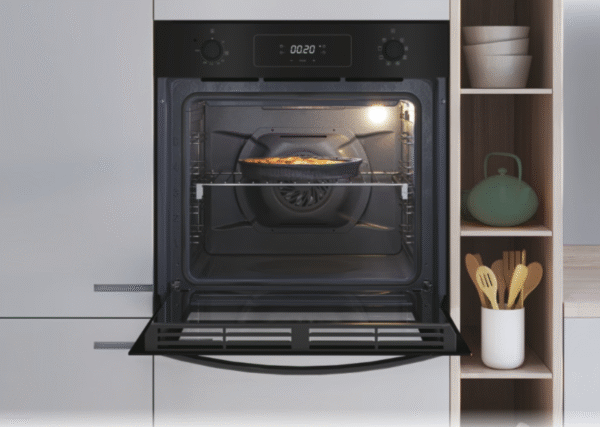 Candy Oven | FIDCP N625 L | 70 L | Electric | Aquactiva | Mechanical and electronic | Steam function | Height 59.5 cm | Width 59.5 cm | Black - Image 5