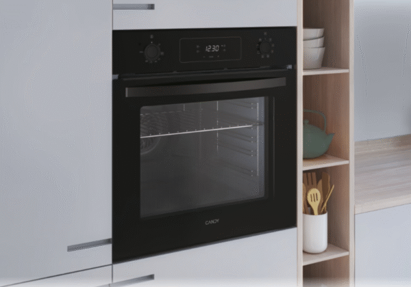 Candy Oven | FIDCP N625 L | 70 L | Electric | Aquactiva | Mechanical and electronic | Steam function | Height 59.5 cm | Width 59.5 cm | Black - Image 6