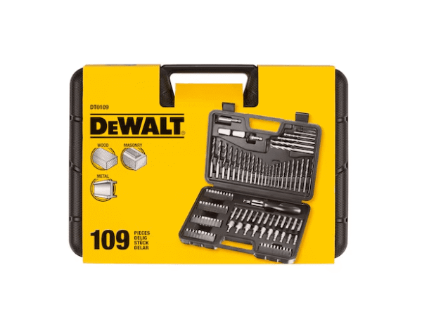 DEWALT Set of drills and torsion nozzles, 109 pcs. | DT0109-QZ - Image 2