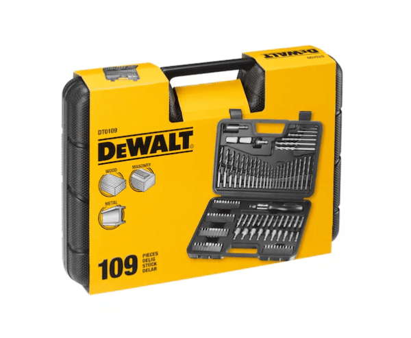 DEWALT Set of drills and torsion nozzles, 109 pcs. | DT0109-QZ - Image 3