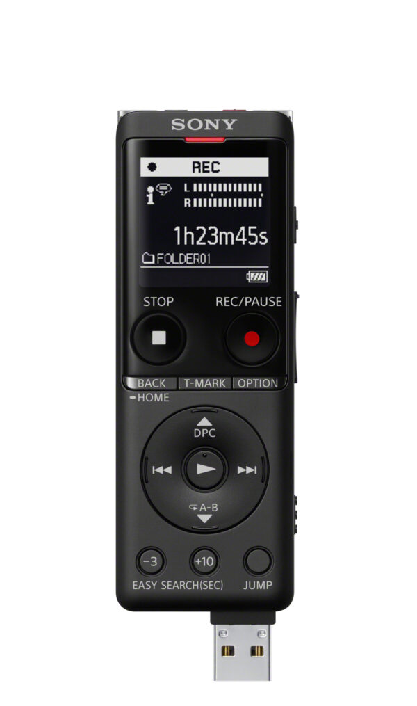 Sony | Digital Voice Recorder | ICD-UX570 | Black | LCD | MP3 playback - Image 11