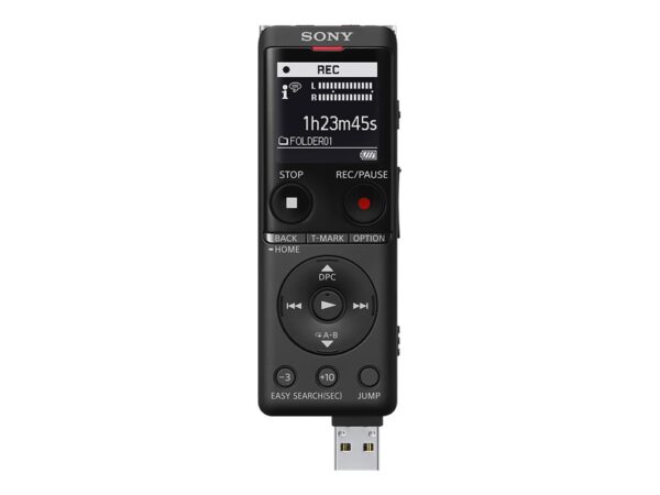 Sony | Digital Voice Recorder | ICD-UX570 | Black | LCD | MP3 playback - Image 4