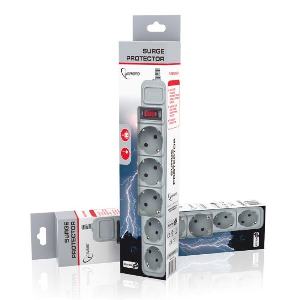 Power Cube SPG3-B-6C surge protector, 5 sockets, 6ft - Image 3