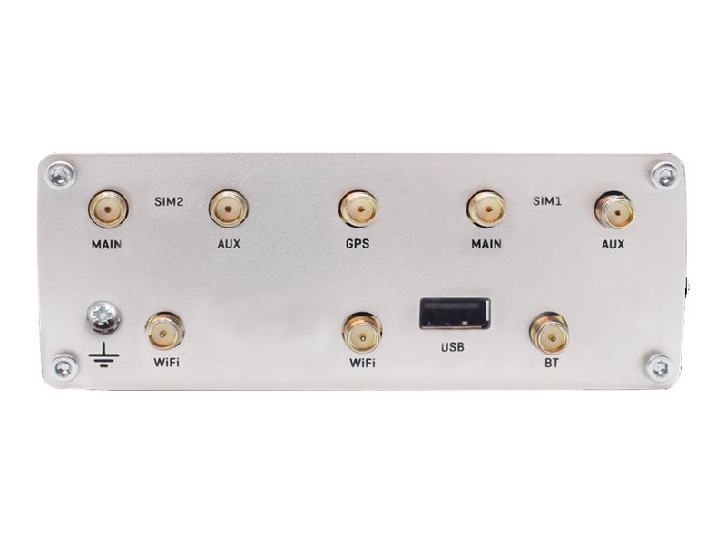 Dual LTE Cat 6 Router | RUTX12 | 802.11ac | 867 Mbit/s | 10/100/1000 Mbit/s | Ethernet LAN (RJ-45) ports 4 | Mesh Support No | MU-MiMO Yes | 4G | Antenna type 4xSMA for LTE, 2xRP-SMA for WiFi, 1xRP-SMA for Bluetooth, 1xSMA for GNNS | 1 x USB A - Image 9