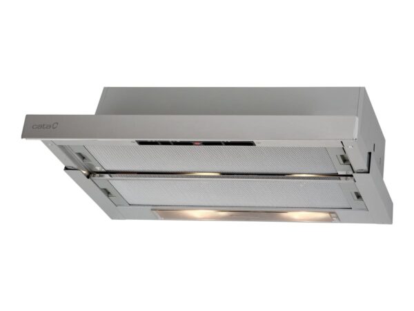 CATA | Hood | TF 5260 X | Telescopic | Energy efficiency class D | Width 60 cm | 325 m³/h | Slider control | LED | Inox - Image 2