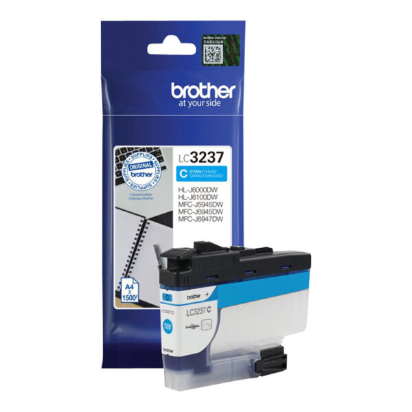 Brother LC3237C | Ink Cartridge | Cyan