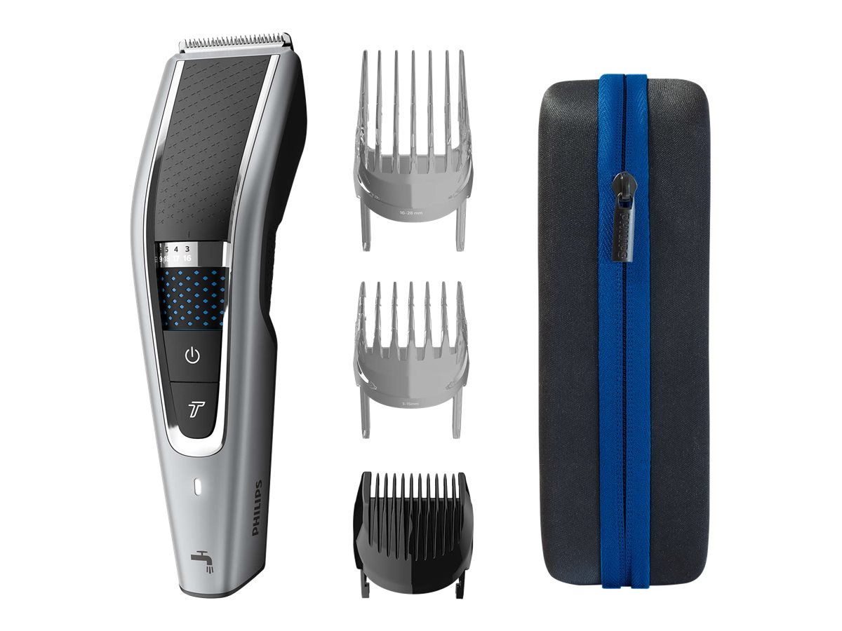 Philips | Hair clipper | HC5650/15 | Cordless or corded | Number of length steps 28 | Grey - Image 8