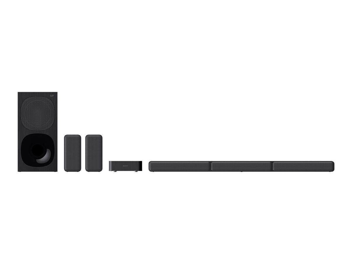 Sony | HT-S40R 5.1ch Home Cinema Soundbar with Wireless Rear Speakers | Black | No | USB port | Wi-Fi | Bluetooth | Wireless connection - Image 4
