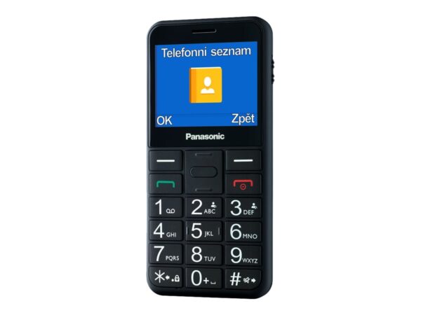 Panasonic | KX-TU155EXBN | Black | 2.4 " | TFT-LCD | microSD/microSDHC MB | Bluetooth | USB version micro USB | Built-in camera | Main camera resolution 0.3 MP - Image 2