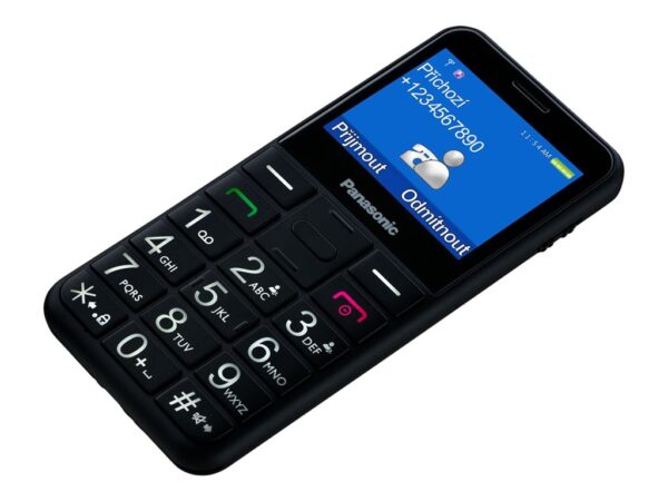 Panasonic | KX-TU155EXBN | Black | 2.4 " | TFT-LCD | microSD/microSDHC MB | Bluetooth | USB version micro USB | Built-in camera | Main camera resolution 0.3 MP - Image 3