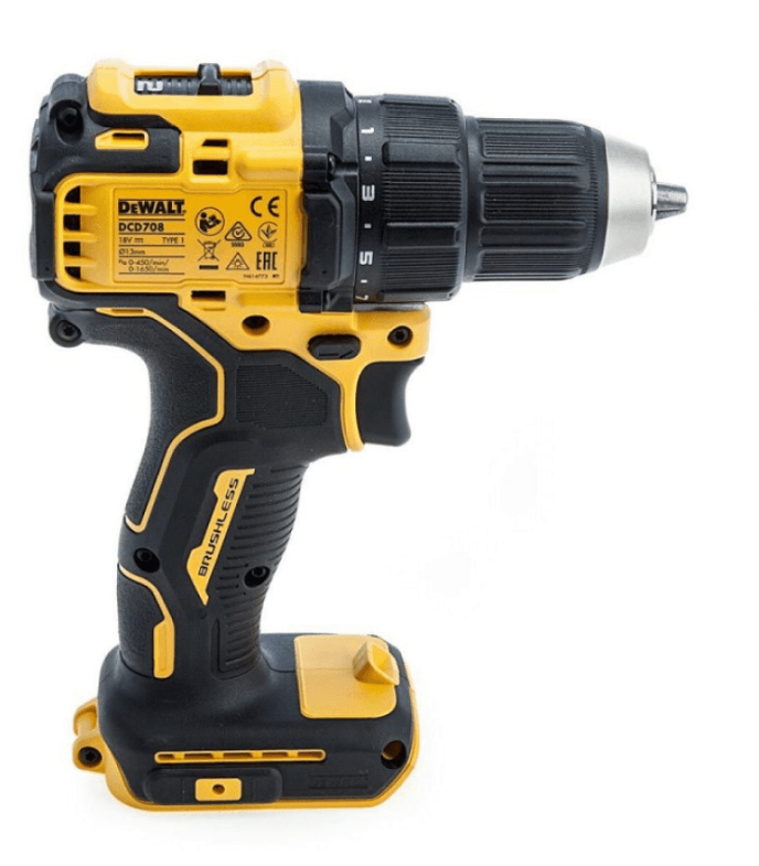 DEWALT XR Brushless Drill Driver - Bare Unit | DCD708N-XJ | 340 W | 18 V | 3 Ah - Image 3