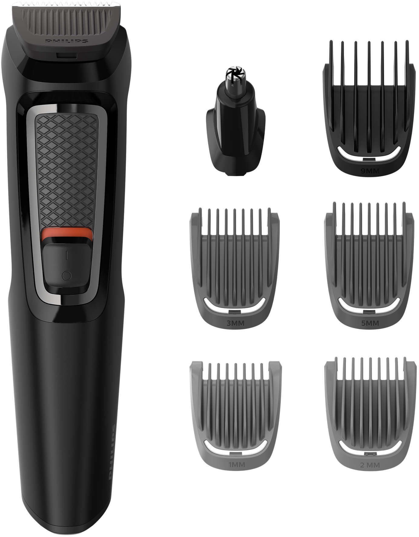 Philips | Face and Hair Trimmer | MG3740/15 9-in-1 | Cordless | Black