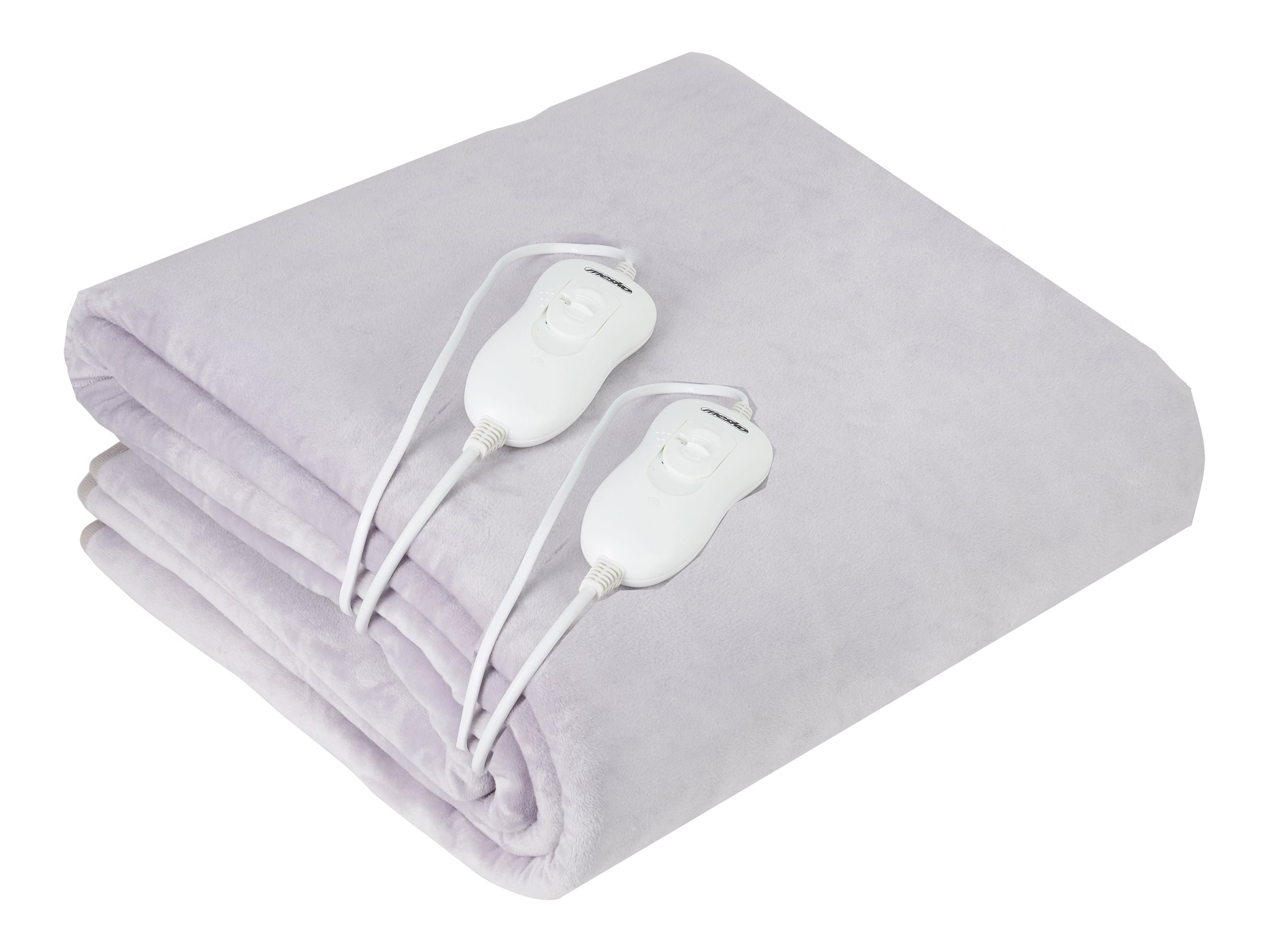 Adler | Electirc heating under-blanket | AD 7426 | Number of heating levels 4 | Number of persons 2 | Washable | Remote control | Coral fleece | 2 x 60 W | Grey - Image 3