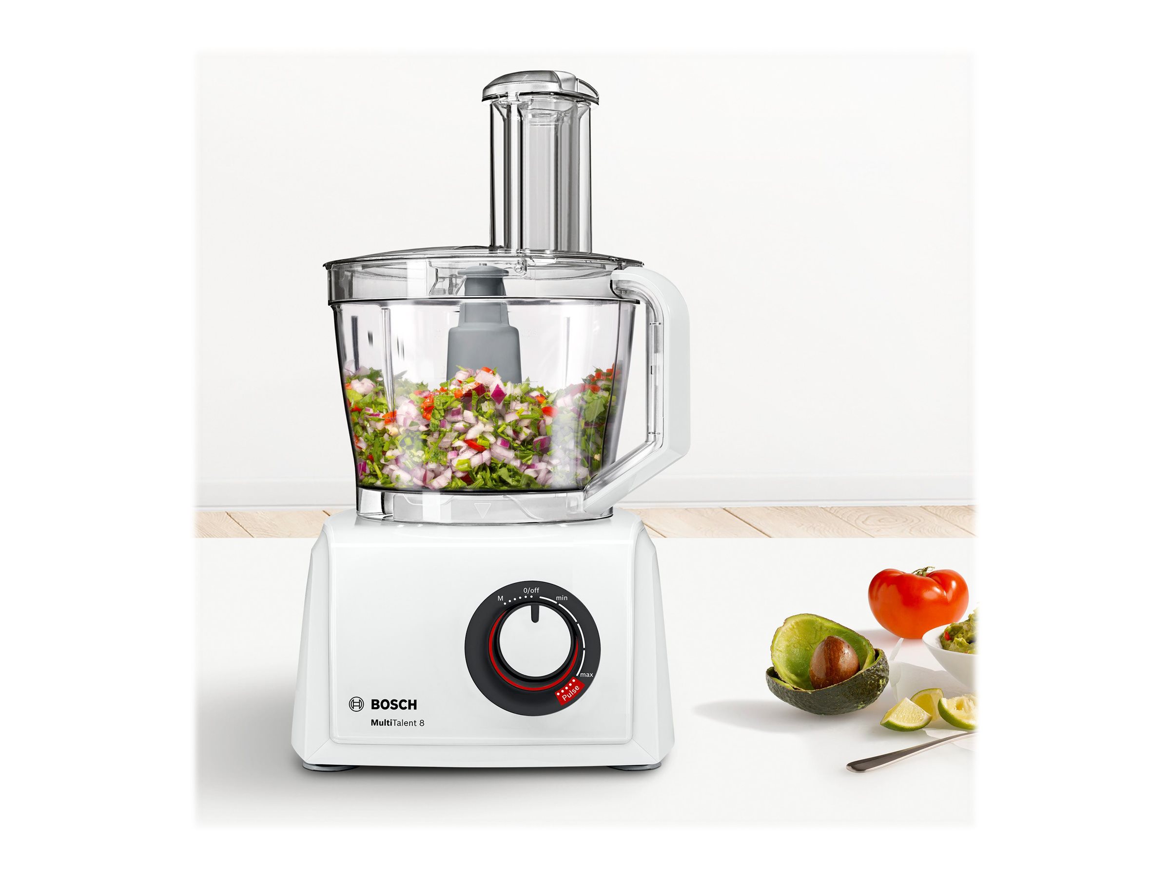 Bosch | Food Processor MultiTalent 8 | MC812W501 | 1000 W | Number of speeds 2 | Bowl capacity 3.9 L | Blender | White - Image 9