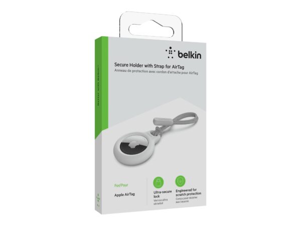 Belkin | Secure Holder with Strap for AirTag | White - Image 36