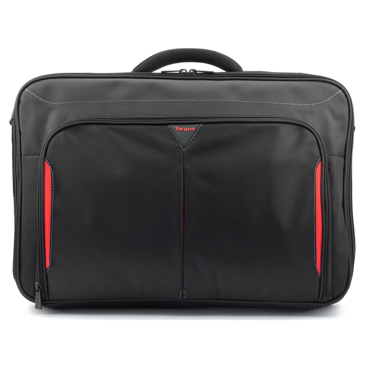 Targus | CN418EU | Clamshell Laptop Bag | Briefcase | Black/Red | 17-18 " | Shoulder strap - Image 5