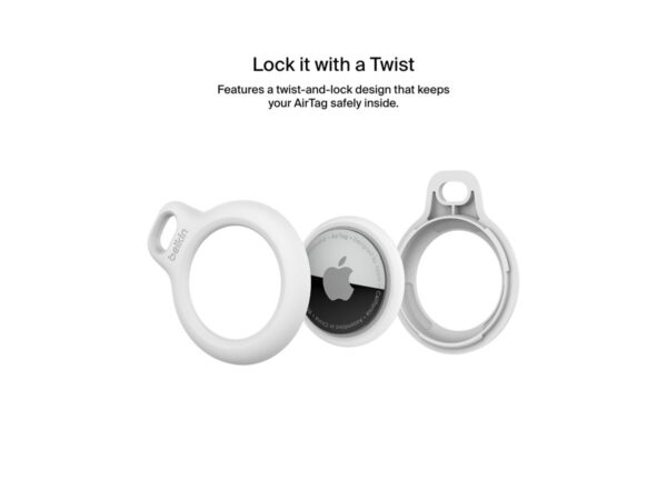 Belkin | Secure Holder with Strap for AirTag | White - Image 37