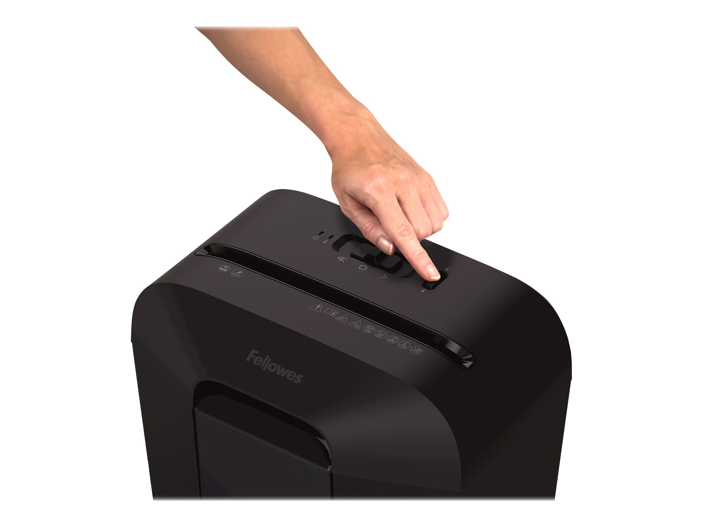 Cross-Cut | LX45 | Black | Paper shredding | Credit cards shredding | Traditional - Image 19